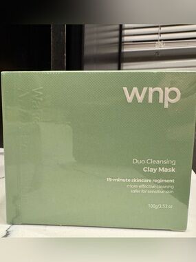 WNP Duo Cleansing Clay Mask 3.53 oz / 100 g | New in Box